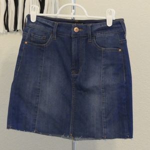 Mini jeans skirt
